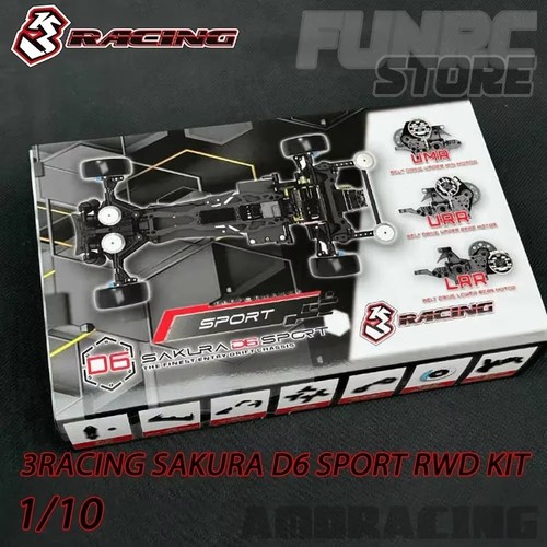 Kit 3racing sakura sport - kit, d6