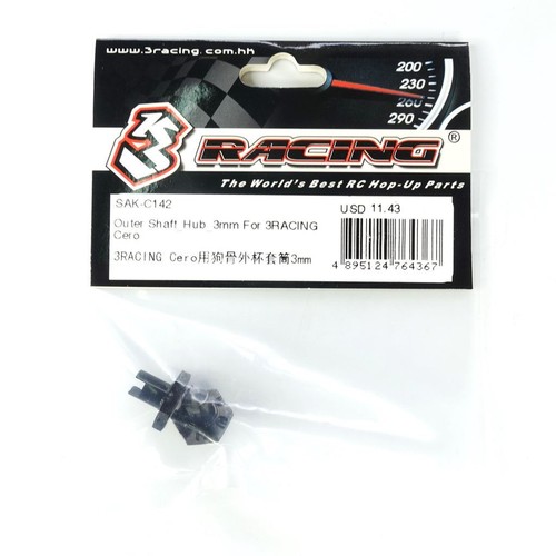 Mozzo albero esterno 3racing - mozzo,